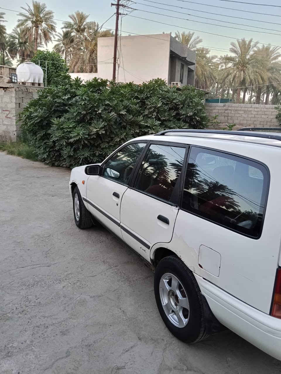 السلام عليكم نيسان سني موديل 91 سياره خير من الله تايرات جدد كير محرك كله نضيف ماناقصه شي دوشمته حلوة سياره كاعدة محولة جديد صار سبوعين ورقم إنكليزي مصفرة من كلشي ماعليه ربع سياره خير من الله ماناقصه لو برغي بلاديه بس جاملغ الي يم الصدر مكشر ومامصبوغ بيها خياسات قليله السعر 37 وبيه مجال الاتصال على رقم *********** مكانه بغداد المدائن واني مكلف بل نشر الاتصال على صاحب سياره

