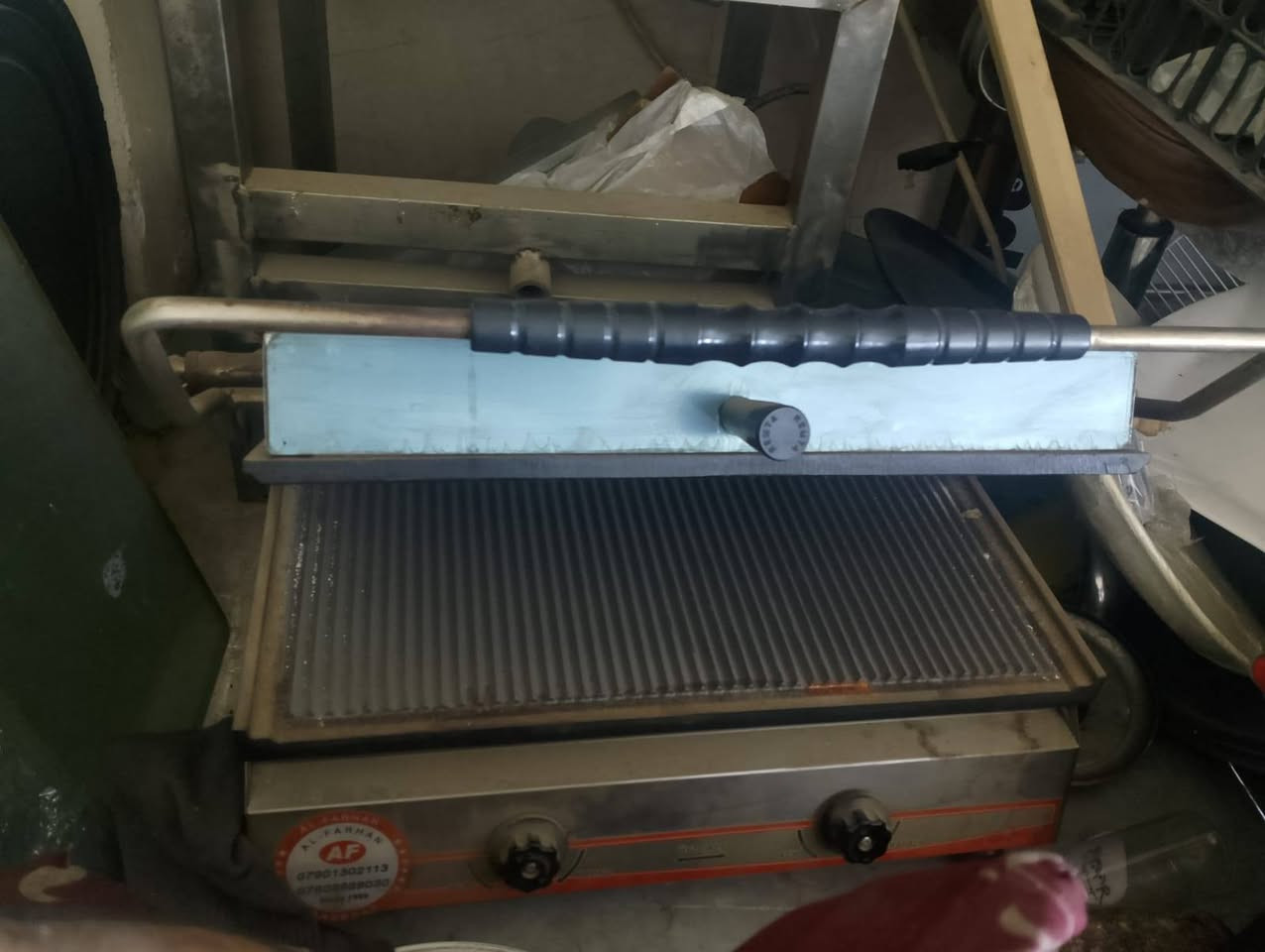 كابسه صاج جديده ممشتغله ابد  القياس 50 في 30
السعر 125
العنوان حي القاهره
***********
