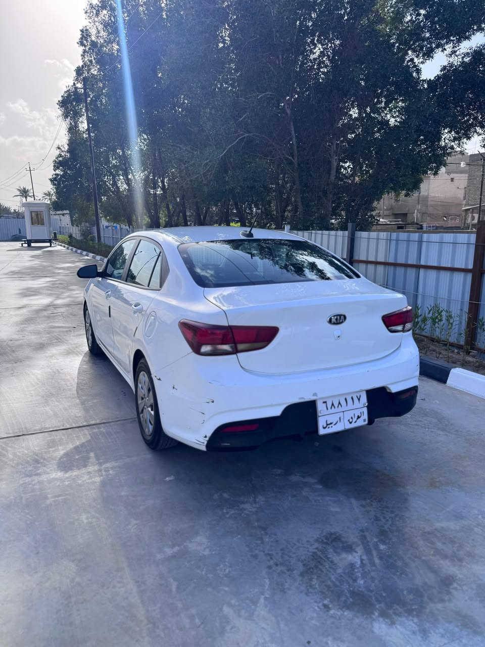 السلام عليكم
#للبيع_فقط 

كيا ريو 

الموديل:2020

العداد:46 ألف ميل 

اللوحات:اربيل سنويه ما ساقطه 

الحاله:جاملغ خلفي+صندوك صبغ بدون ايرباك

المحرك: 1600 دبل نوزل: 

تحكم ستيرن جهتين 

شاشه 

تخم تاير جديد 

باتر جديد 

تبريد ثلج 

كير مكينه كله كفاله 

حداديه كله كفاله 

السياره بيها ملاحظات بالكشر 

السعر :105مع مجال بسيط 

مكان السياره بغداد حي الاعلام 

الاستفسار على الرقم التالي 

***********
