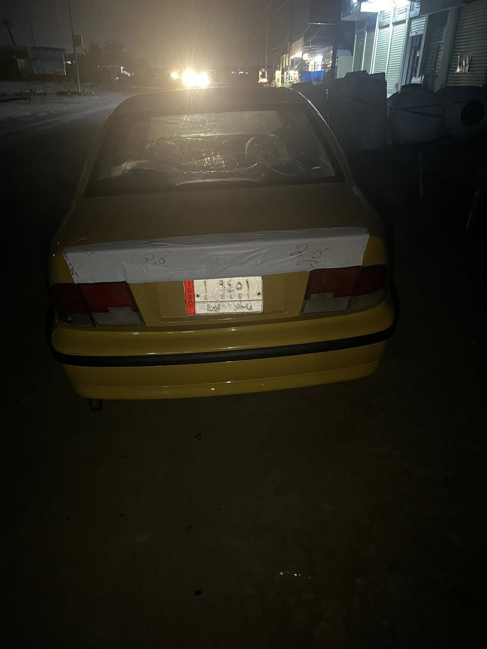 سلام عليكم سمند موديل 2011رقم واسط مشروع وطني سنويه 2028 السياره خير من الله كبر مكينه خير من الله لا تنقيص ولا تبخير نقصها كمبريسر تبريد فقط صدر جديد 
داخل نضيف كلش السياره بيها ضربه ب چامرلغ لخلفي وره سايق فقط وكلشي موضع بصور 
السعر خاص تواصل *********** فقط تصال
