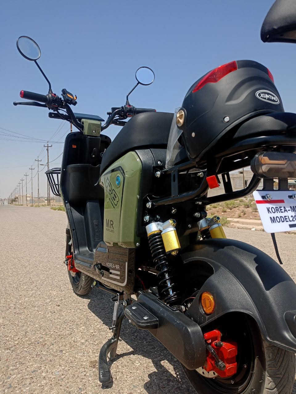 دراجه R8 من شركه ونلي لون مميز الدراجه نضيفه كلشي مامبدل بيها  
موصفات 

ملف 1200w

نظام تشغيل سويج وبصمه وكارت 

بلوتوثMP3

منفذ شحن USB+قاعده موبايل الاصليه 

اربعه كير 

نظام البارك. P

نظام الرجعوع للخلف R

شاشه دجيتيل الاصليه  تحديد نوع العطل

دسك امامي دسك خلفي 

قفل ستيرن 

لايت زينون عالي ناصي 

دبل اشاره اشارات نبضي 

دبل امامي دهن خلفي غاز 

التايرات جديدات 

5بطاريات ونلي اصليات 32امبير 12فولت قابله للزياده 

اسرعه 109 حقيقي 62تقبط 

تمشي 35كيلو متر بل شحنه حسب السرعه 

الدراجه متكامله 

مابيها اي نقص 

الدراجه شلعتها قويه سرعته حلوه 

ادفع سعر...........


**إذا كنت صاحب هذا الإعلان وتريد حذفه لأي سبب، رجاءا أرسل رسالة إلى الدعم الفني**