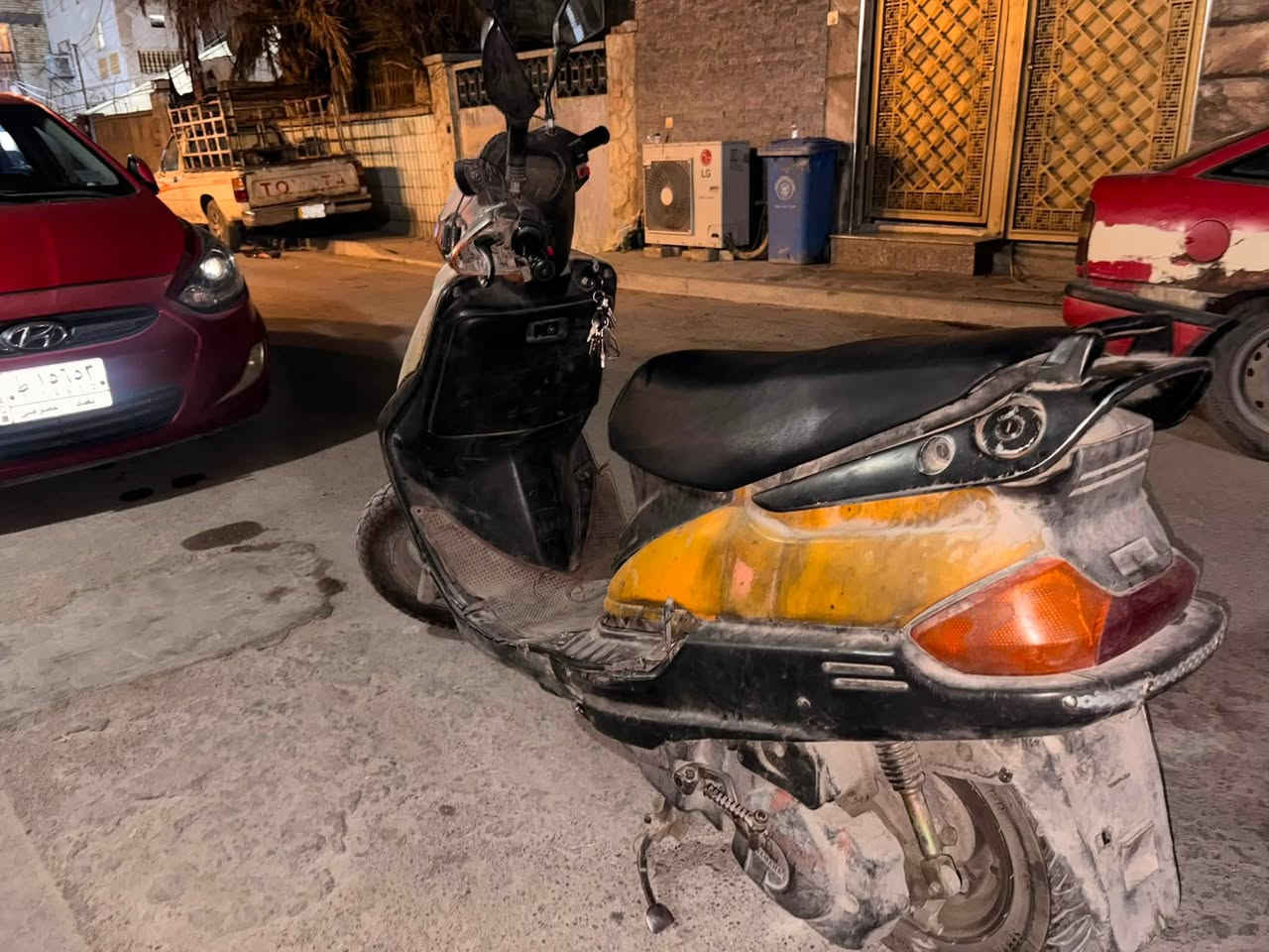 دراجه فراشه شغال او تفصيخ كوم حديد 300 وبيه مجال مكاني بغداد الطوبجي ***********
