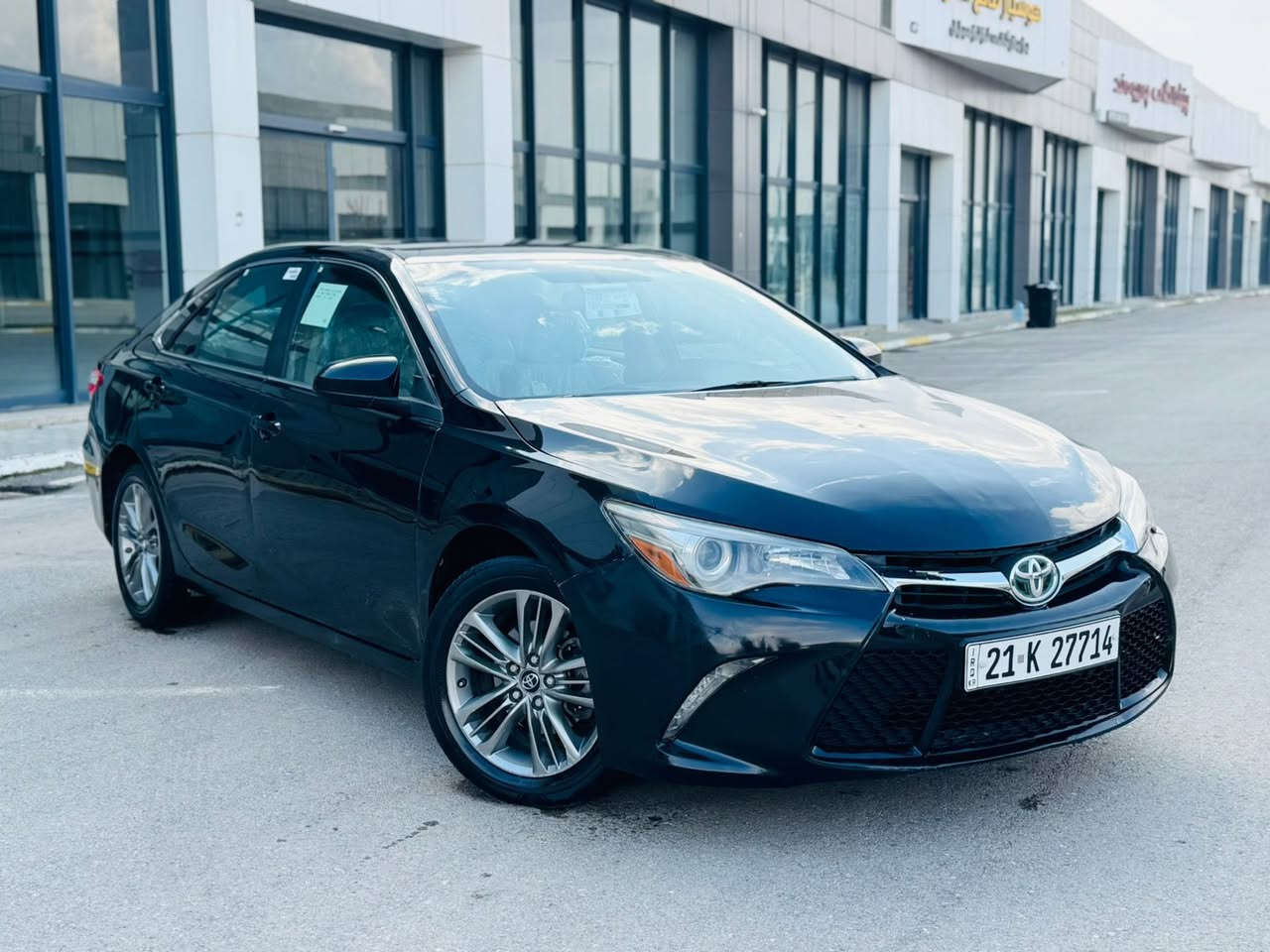 ‏TOYOTA CAMRY 2017 SE
کامرى مؤديل 2017  SE 
ره نگى ڕەشی قەتران
گير و مه كينه ى به شه رتى يه ك مانگ نه كراوه ته وه
سه وت و سه رف و خه له لى نييه به شه رت
(( سێ پارچه ی بۆیاخە)) 
 
مواسفات
( - شاشه - كاميرا - كوشن كاره باى - ويل كه پ - ناو كريمى  - ڤؤليؤم - تحديد سورعه )
چوارتايه و ويلى لؤكى له ژيرداييه
سه نه وى و ره قه مى تازه يه 
::: گير و مه كينه و كاره باى  و هه موو گيانى به شه رت :::
ژ.4t1bf1fk0hu768891

شوين: سليمانى
سعر:١٣٦$
مؤبايل: ***********
             ***********
