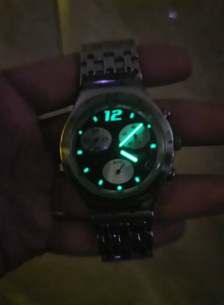 SWATCH SWISS MADE 🇨🇭🇨🇭

حجم 40mm، نظام كروناغراف ستوب واتش تاريخ 

 إضاءة ليلية عقارب وأرقام مضيئة Luminous 

موديل مميز ونادر 

للبيع بسعر مغري وحرق 🔥🔥🔥
والله يبارك لصاحب النصيب 🌹❤️

للتواصل على الرقم التالي او على الخاص 0795472588 

✨️يرجى متابعة الصفحه لكي يوصلكم كل ما هو جديد ✨️⌚️


**إذا كنت صاحب هذا الإعلان وتريد حذفه لأي سبب، رجاءا أرسل رسالة إلى الدعم الفني**