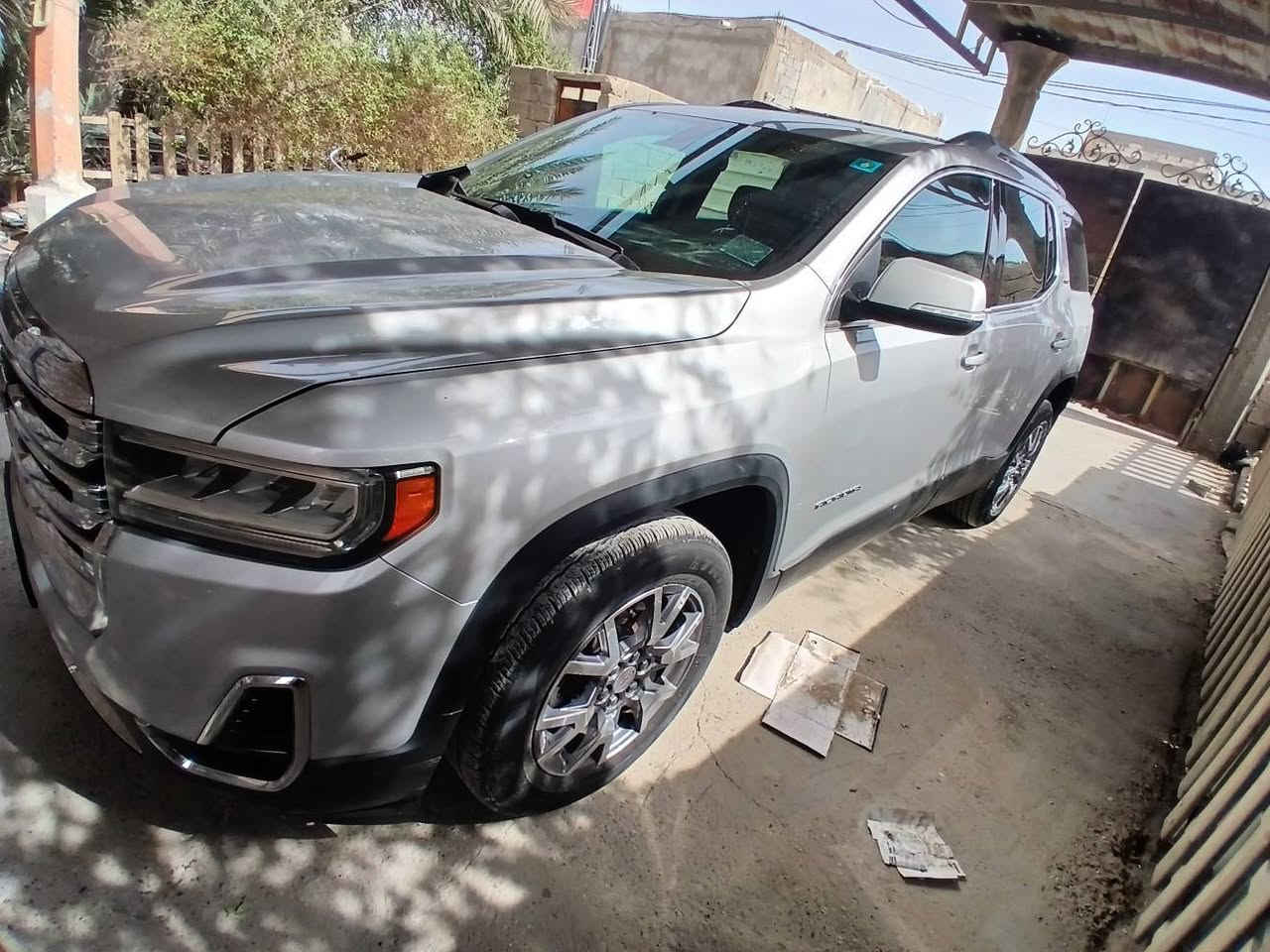 السلام عليكم بيع او مراوس *********** جي ام سي اكاديا موديل ٢٠  ماشية ١٣٥ الف كيلو رقم بصرة تحويل مباشر مواصفات SLT حادثها موظح بلصور والسونار مرفق محرك ٦ سلندر ٧ راكب تو ويل كير محرك حدادة تبريد  كشنات جلد شاشة كامرة نقطة عمياء حدثها جاملغ خلفي بدون دواخل السعر ١٩٥ وبيها مجال حك الجية العنوان البصرة شط العرب الصالحية البصرة, العراق
