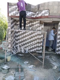 اسطه سيراميك متفرغ حالين اشتغل جدار ارضيه واجهات  سعر م جدار6٫500 ارضي...