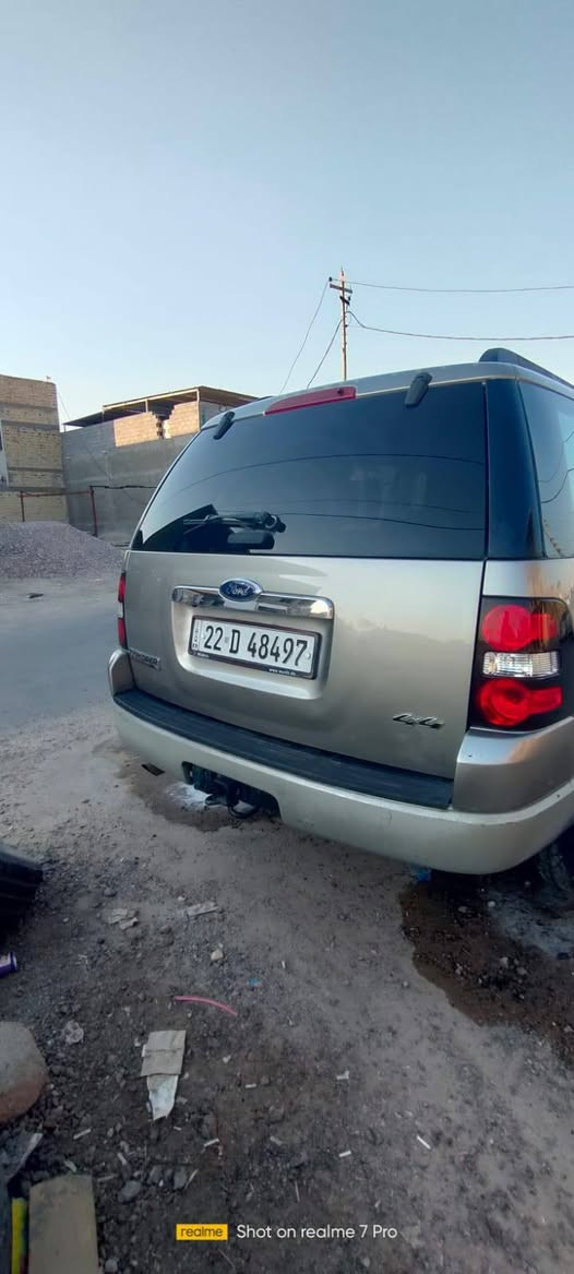 (بيع مستعجل )

سيارة فورد اكسبلورر موديل 2008 مكفولة من الصبغ والضربه فيها بعض الخدوش فقط كما واضح بالسونار 
مكينة ٦ سلندر 
حجم 4000
گیر جديد 
اللون نفطي 
حدادية جديدة  
٧ راكب 
 كشنات جلد 
كشن السايق كهربائي 
 تدفئة وتبريد قطعتين 
 فتحه بالقمارة 
تحكم ستيرن 
تحكم بالمرايا
 لايت زنون
 مصابيح ترحيب بالمرايا 
كاميرا خلفيه
رقم أربيل سنويته نهاية ٢٠٢٦  و راعيها بالبصرة. 

السعر 95 وبيه مجال


**إذا كنت صاحب هذا الإعلان وتريد حذفه لأي سبب، رجاءا أرسل رسالة إلى الدعم الفني**