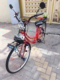 بايسكل بناتي • حجم ٢٦ • مع بطارية