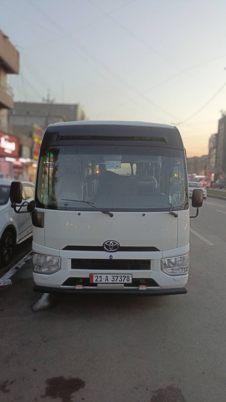 السلام عليكم كوستر موديل 2017 سياره باسمي رقم سليمانيه تحويل ثاني يوم سياره قلاب عصام دروعه عصام سيباي عصام السياره كلها عصام تخم تاير جديد سياره كامله الاخير دوشه معاهم سياره بيها صبغ شي بسيط ورا الباب السائق مكانها بغداد حيور تبريد محور خير من الله وبيها وصل خط بحث استفسار ***********
