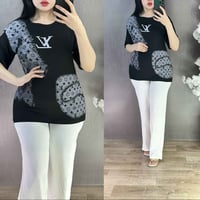 تراك نسائي • فانيل لينن • مقاسات L XL 2XL