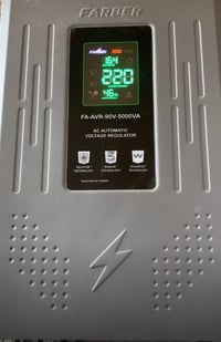 منظم فولتية فاربر • ٥٠٠٠VA • ٢٠ أمبير