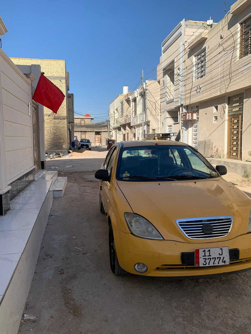السلام عليكم طيبة موديل ٢٠١٥  سياره نضيفة وما متعوبة كير جديد مكينه خير من الله  حدادية جديدة دبلات جدد تخم تاير جديد السياره بيه خشم الجاملغ بارد ولهلالات الخلفية معمره باقي سياره باقي السياره مكفولة  السعر ٣٧ وبيه مجال قليل العنوان كربلاء ***********
