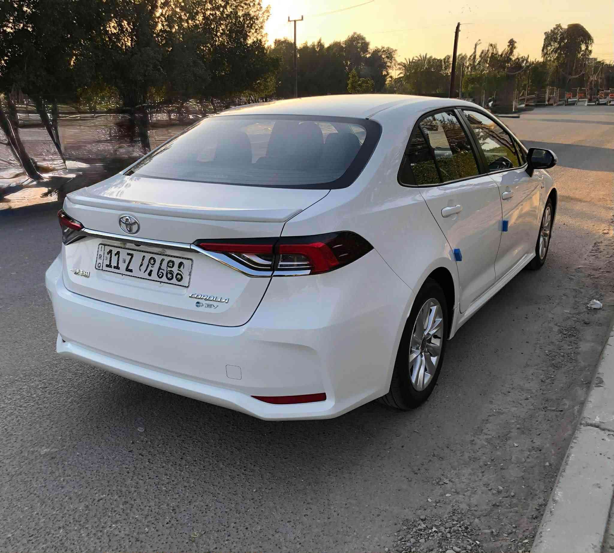 السلام عليكم كورلا هايبرد  2025 الشكل الخليجي للبيع السيارة ماشية 5000 فول واحد على واحد مكفوله من كلشي بعده ع وضع الشركه داخل جلد و كشن كهرباء شاشه كبيره ابل كار بلي سلايد روف بصمه سايد بريك دكمه 3 وضعيات قياده رادار امامي و توقف ذاتي قبل الاصطدام قياده ذاتيه و تنبيه الخروج عن مسار وباقي الموصفات معروفه السنويه باسمي مكاني بغداد واي استفسار الاتصال بالرقم ***********  والسعر 156 وبيه مجال بسيط. بغداد, العراق
