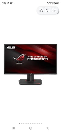 ASUS ROG PG278QR • جديدة • استخدمتها ساعات