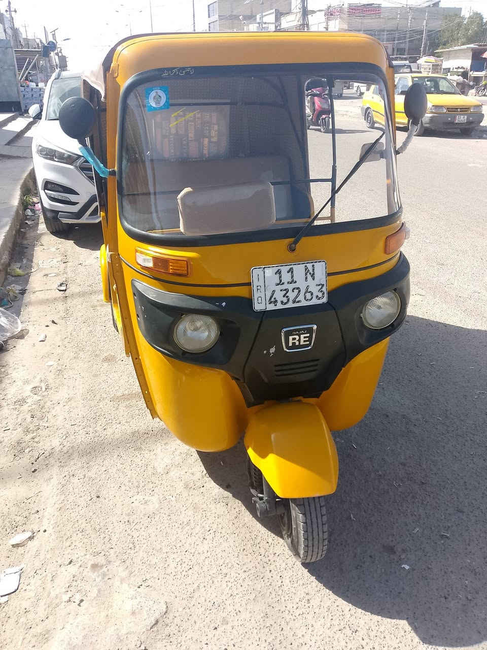 سلام عليكم مرخصت الادمن تكتك 19شهر12بي30محسوبه عل عشرين تكتك خير من الله كبل للشارع  كفاله من الضربه المحرك كفاله دوشمه جديده سفريات التكتك ولاغلطه مامتعوبه بسمي ثاني يوم احولك السعر 6و800وبيهه مجال الطيبين ***********
