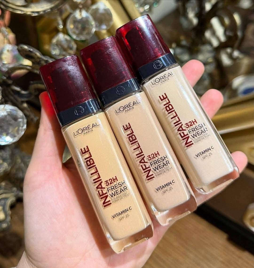 الغني عن التعرييف دائماً فوند لوريال
مع نسبة VITAMIN C تغطية عالية .. طبقة خفيفة على البشرة .. مقاوم للماء ومع نسبة حماية من الشمس مناسب لجميع أنواع البشرة الدهنية والحساسة ..


**إذا كنت صاحب هذا الإعلان وتريد حذفه لأي سبب، رجاءا أرسل رسالة إلى الدعم الفني**