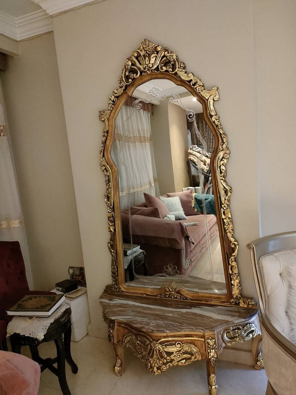 كونسول طراز فرنساوى بورق الدهب والمرايه حفر ليزر كالجديد للبيع


**إذا كنت صاحب هذا الإعلان وتريد حذفه لأي سبب، رجاءا أرسل رسالة إلى الدعم الفني**
