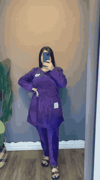 ❤️جديد. افخم واجمل موديلات الشتائي تراك نسائي الخامة فرو ثقيل ناعم درج...