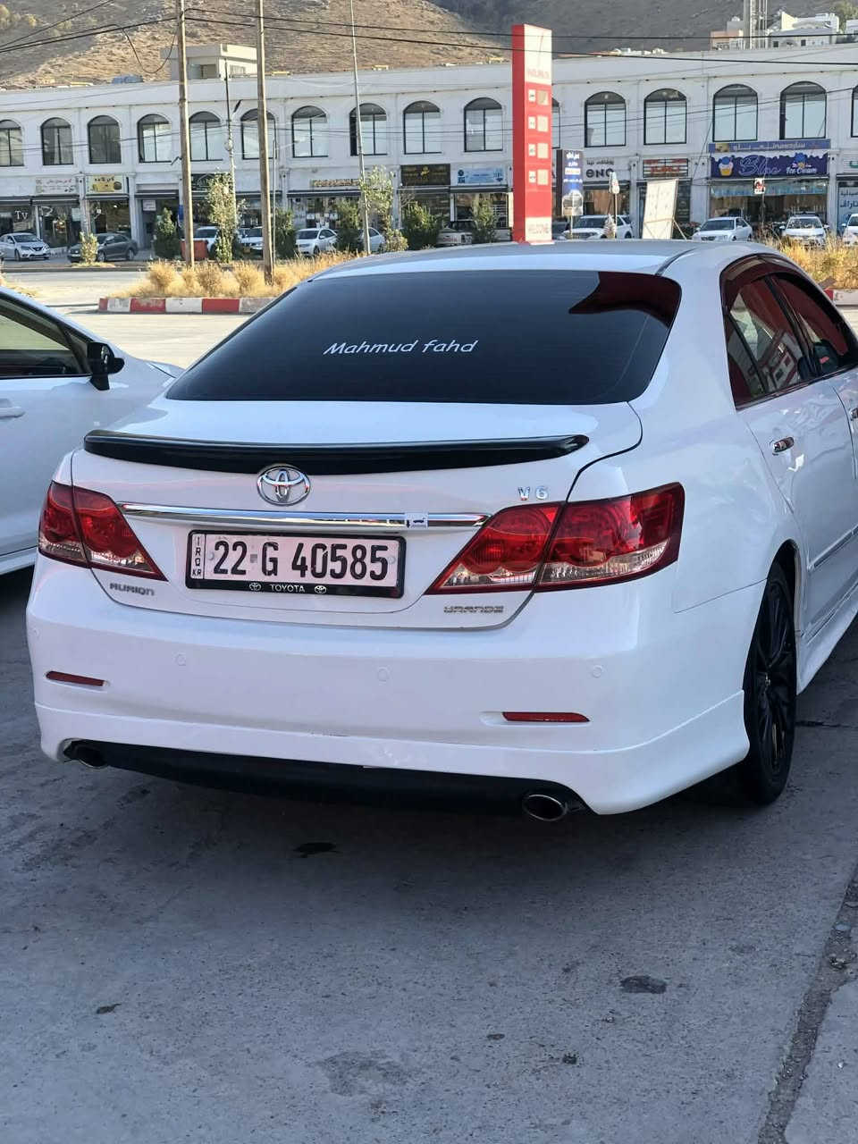 يالله سلام عليكم للبيع تيوتا اوريون 2007 خليجي فول بصمه ومواصفات سياره جديده بمعنى الكلمه ومتعوب عليه رقم اربيل الدولي بشرط التحويل بيه 3 قطع بدون دواخل سياره جديده لا شخوط ولا رصعات كله مصطره صافيه دواخل شركه جديده
مواصفات بصمه تشغيل بصمه ابواب  بصمه صندوق سلايت روڤ        شاشه اندرويد كشنات جلد برده خلفيه بلاد تحكم ستيرن جهتين قطعتين تبريد بشرط ثلج محرك V6 
كير ومحرك خير من الله الحمدلله تراي من الشمال للجنوب 240 تايرات جديد حداديه جديد ويلكب حديث جديد سياره مناقصه برغي جاهزه عل اخير 
عنوان السياره اربيل 
ملاحضه  المايعجبه المنشور خلي يعبره 
سعر ١١٧ ومجاله بسيط كلش حك الجيه بس 
للأتصال فقط عل رقم ماكو خاص ***********
