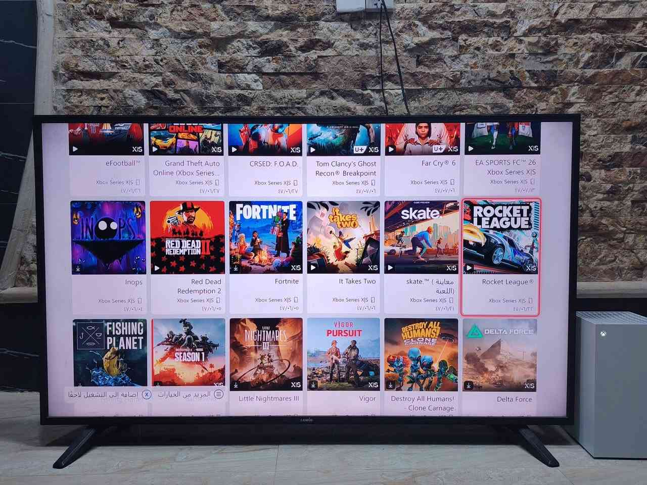 اكس بوكس سيرس اكس ديجتال واحد تيرا
استعمال أقل من شهر ونضيف كلش
جوستكات اثنين اصليات + حساب والألعاب 👇👇
 السعر : 750 وبي مجال للشراي
للأستفسار واتساب :***********
