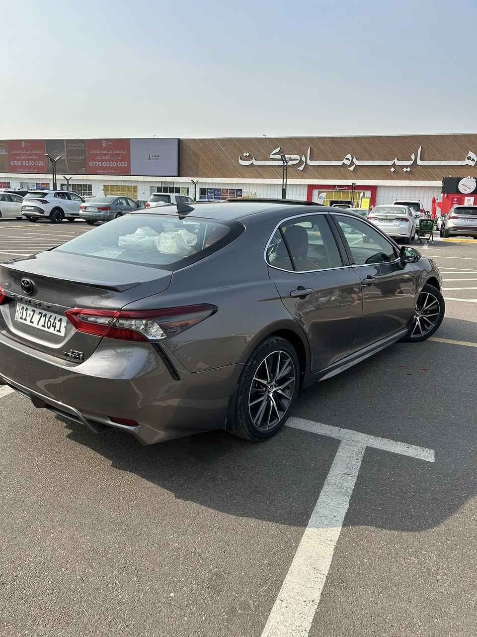 السلام عليكم
كامري xse 2022 فول مواصفات هايبرد ماشية 30 الف كيلو بيهه تبديل قمارة ..بدون ايرباك بدون لغد بدون شاصي للاتصال *********** مكاني بغداد
الكرخ
