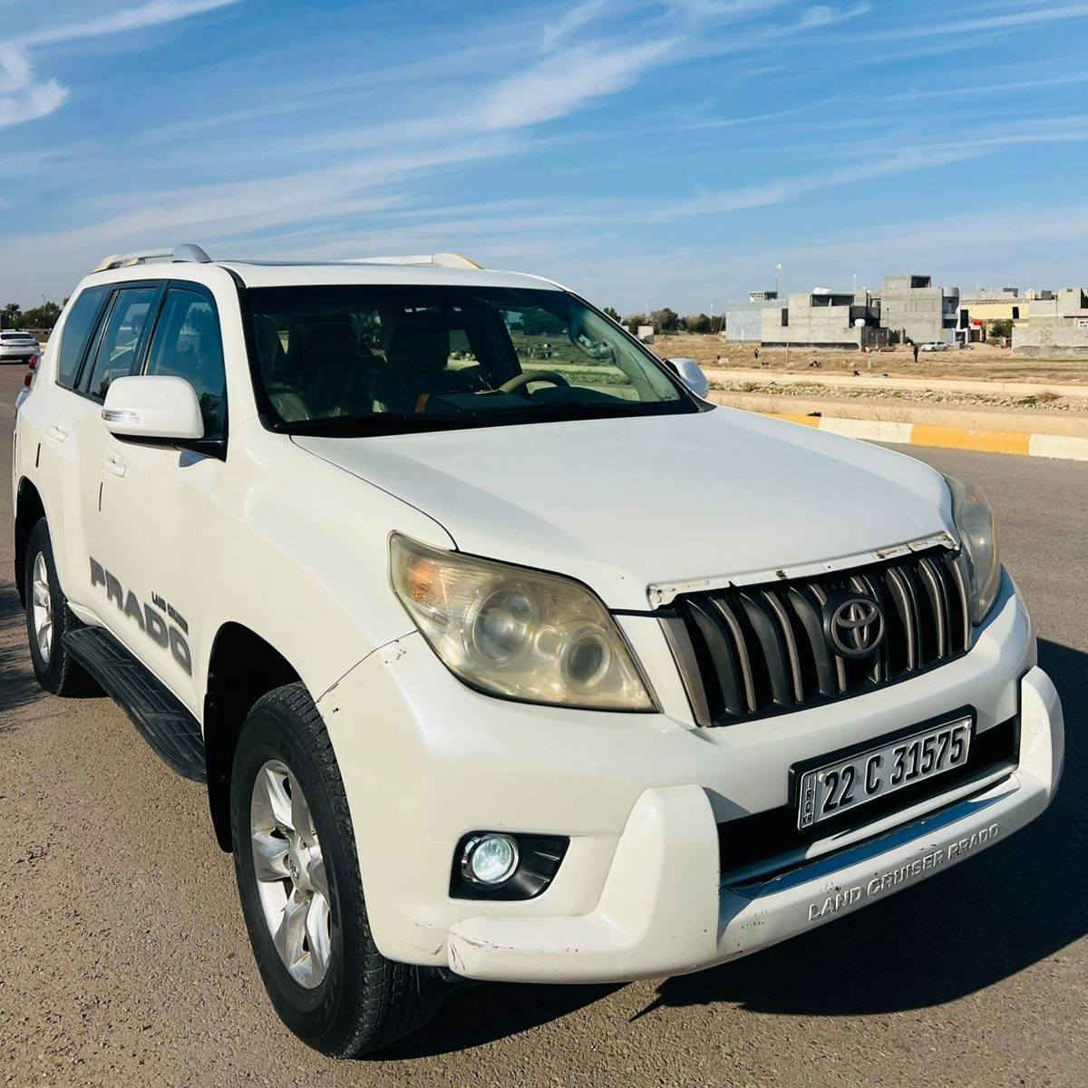 تويوتا برادو موديل 2013
     •خليجي 
 • وارد كويتي
 • دبل تانكي
 • هوك بلادي
 • داخلية السيارة صاج
 • سنوية جديدة
 • الممشى: 305,000 كم

الحالة:
 • السيارة مكفولة من كل شيء
 • ملاحظة بسيطة جداً: بارد صغير بحجم إصبعين في الجاملغ الأمامي فوق التاير
 • لا يوجد أي صبغ نهائياً – السيارة نظيفة
 • كير المحرك مكفول

 رقم الاتصال:
***********
مكان السيارة : ديالى بلدروز
