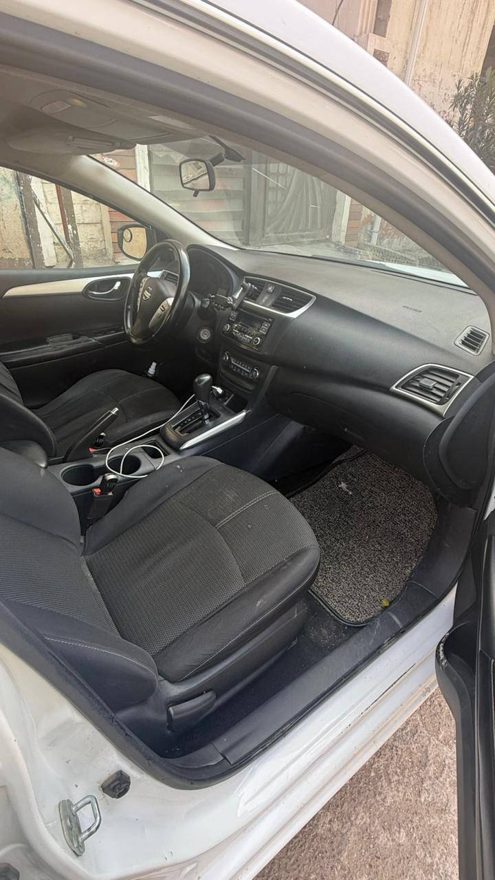 السلام عليكم نيسان سنترا 2017 نضيفه جدا ممتعوبه معتني بيها سنويه جديده قبل شهر سويتها هزه جديده بسمي رقم شمالي  ولي كب ضربتها قطعه وحده بنيد صطحي سياره مناقصه برغي كير محرك كفاله او سونر بل منشور السعر 103 بيها مجال العنوان بغداد البياع الرساله الثانيه ***********
