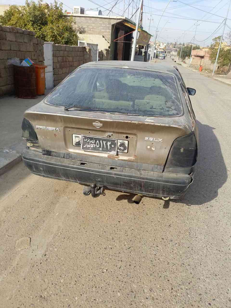 السلام عليكم نيسان ابرايمره حجم 20 امسجله بيها واجها رقم انبار ماندل صاحبها مكفوله شغاله ونشطه السعر 10 وبيها مجال شعندك امراوس حسب القناعه التصال *********** مكاني الشرقاط
