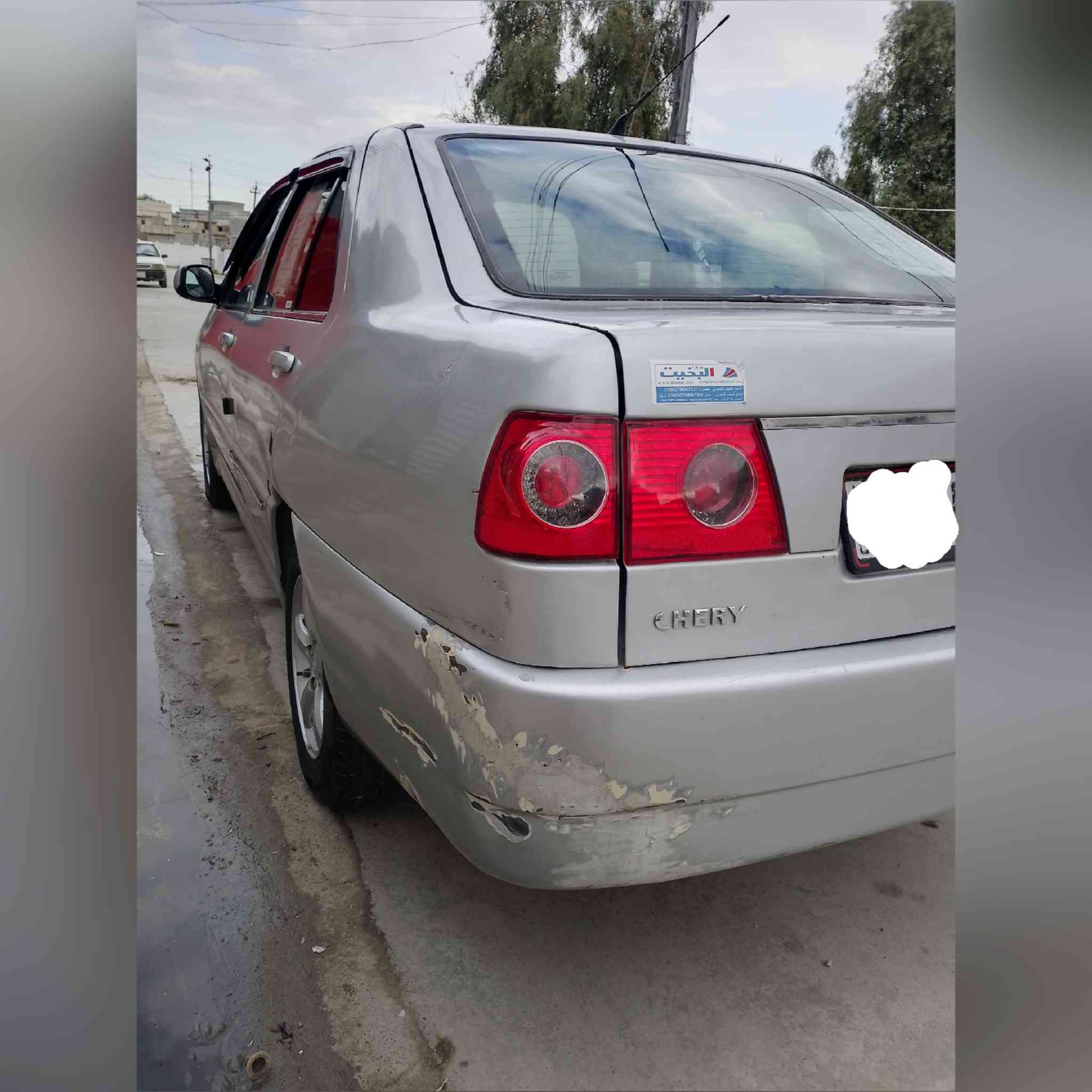 السلام عليكم شيري كوين للبيع 2012 نينوى دولي بسمي كابون بانزين سنويه جديده بيها طخه جاملغ الورا جهة النفر مطوزه جماليه السعر 40 وبيها مجال اتصل على الرقم (***********)(***********) غير متواجد على الفيس
