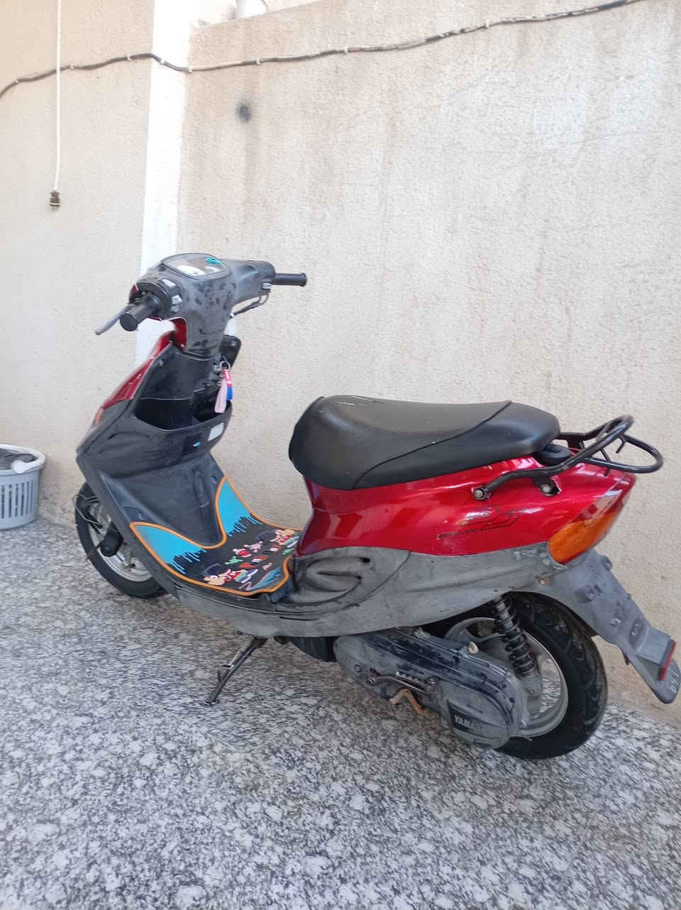 سلام عليكم، ياماها ٩ زروف جديده شلعه ومعدل كل شيء شغال سلف هندر كهربائيات دراجه ناعمة كلش السعر ٦٠٠ وبيها مجال للاستفسار:***********

