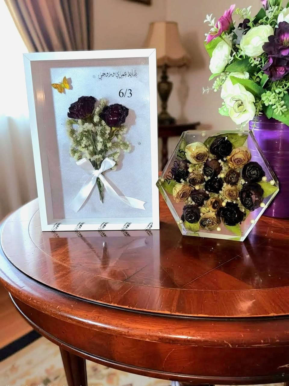 حفظ بأجمل واحلى طريقة 😍😍
نظافة الشغل مو اي احد يشتغلة 🥰🤩

شنو تفضلون يا تصميم ؟

#ريزن #حفظ_ورد #بوكس #مسكةعروس ندفة الثلج Resin


**إذا كنت صاحب هذا الإعلان وتريد حذفه لأي سبب، رجاءا أرسل رسالة إلى الدعم الفني**