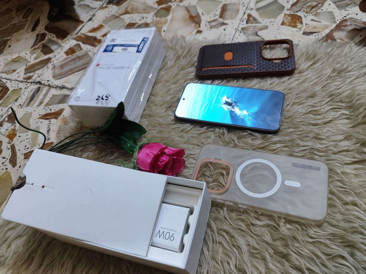 سلام عليكم اخوان جهاز شاومي 15T pro ذاكره 512ـ12 كامل الملحقات مع هديه كفرين  جهاز نضيف جدا صحه البطاريه 97 عدد الدورات 196 خواني جهاز معروفه مواصفاته ومكانيته وسعر الجديد بعد الصعود للبيع بسعر 700 الف او مراوس مكاني بغداد مدينه الصدر رجاء اخواني هذا سعر ثابت بدون عمله لطفا للاستفسار خاص او وات ساب ***********
