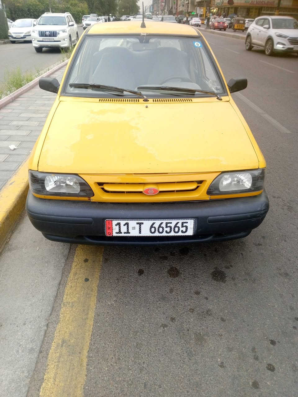 السلام عليكم ورحمه الله وبركاته سايبا موديل 11 نفخ السيارة بس بيهه طخه يم القلق مال البنزين السعر 27 بيه مجال بصيط حك الجيه أو امصفر هيه وغرامات  العنوان الحريه رقم ***********
