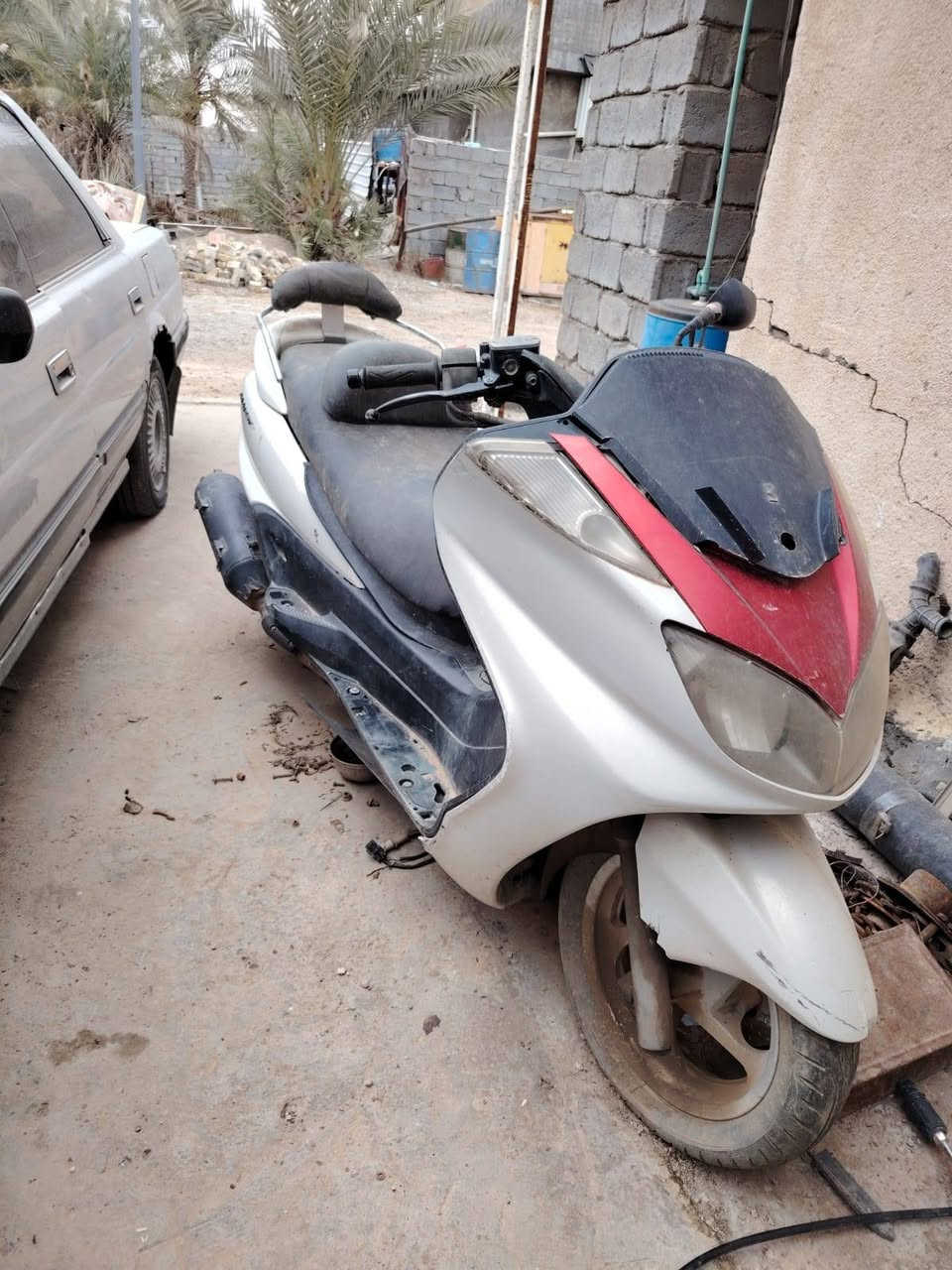 سلام عليكم للبيع دراجة ماجستا مابيهة اي نقص فقط گاطعة نار مكينة جديدة المكان بغداد التاجي ***********
