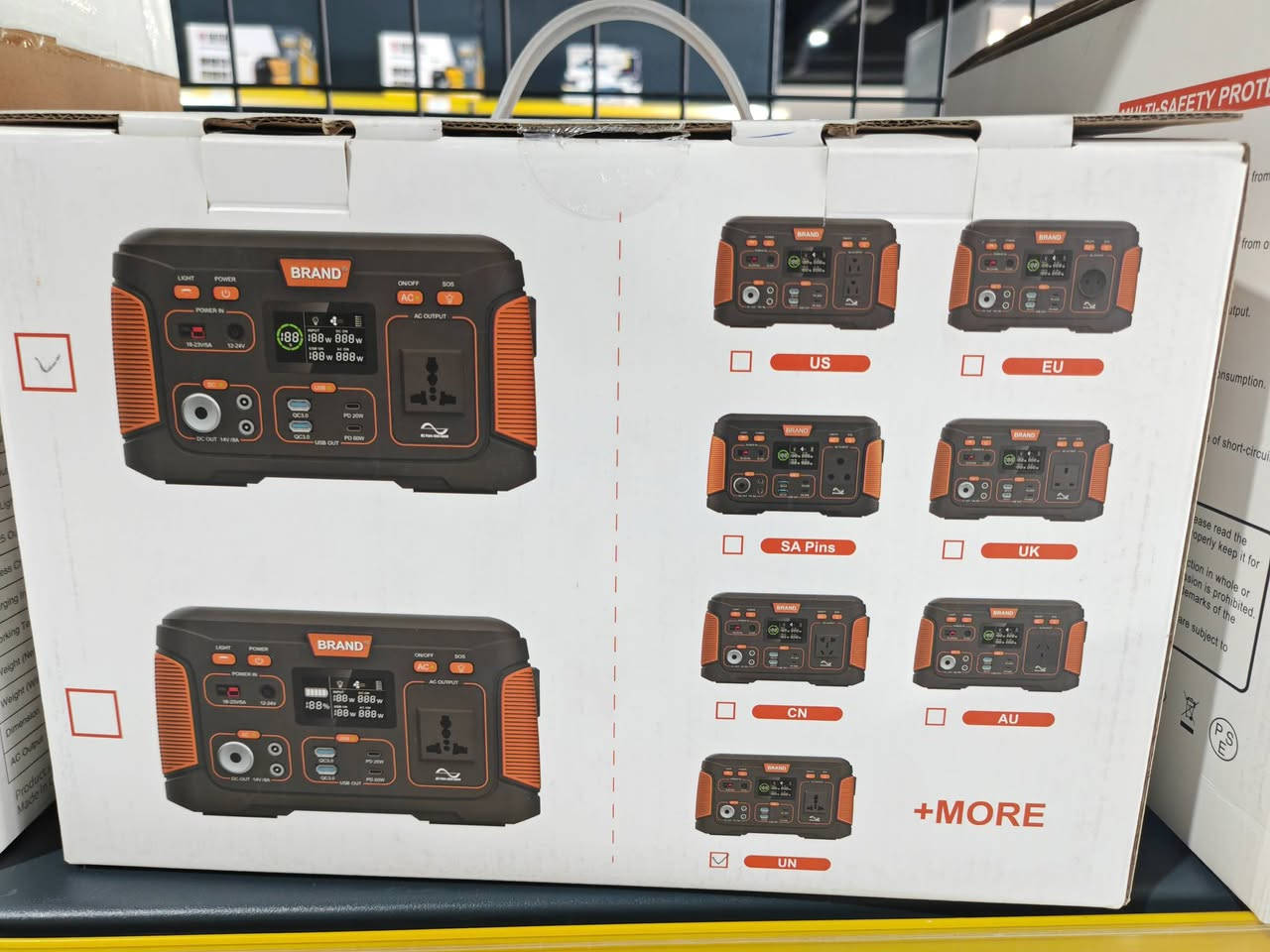 بور محمول مناسب للمنزل والتنقل
الحالة: جديد
بسعة 300 واط
منفذ ac 230 volt
مدخل dc
لايت ابيض وشمسي
منفذ جداحة
شاشة رقمية
3 منافذ usb
شحن وايرلس
منفذ تايب سي
منفذين dc output واحد 12 فولت واحد 24 فولت
سعره 277 الف والتوصيل مجاني
باقي قطعتين فقط
***********
