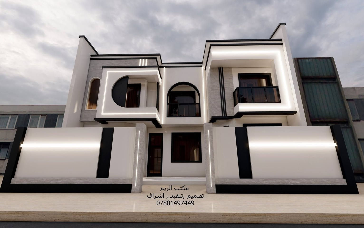 السلام عليكم
تصميمي لواجهة دار سكني ١٣ م طابقين في محافظة المثنى لصالح مكتب السراج للمقاولات العامة
مكتب الريم // تصميم ،تنفيذ ،اشراف
العنوان السماوة الغربي قرب حسينية ال غريب بالفرع مقابل مذخر الثقة
اوقات الدوام من ٤ عصرا إلى ٦ وبعد الإفطار من ٨ لحد ١٠
للإستفسار الاتصال على الرقم *********** //***********
