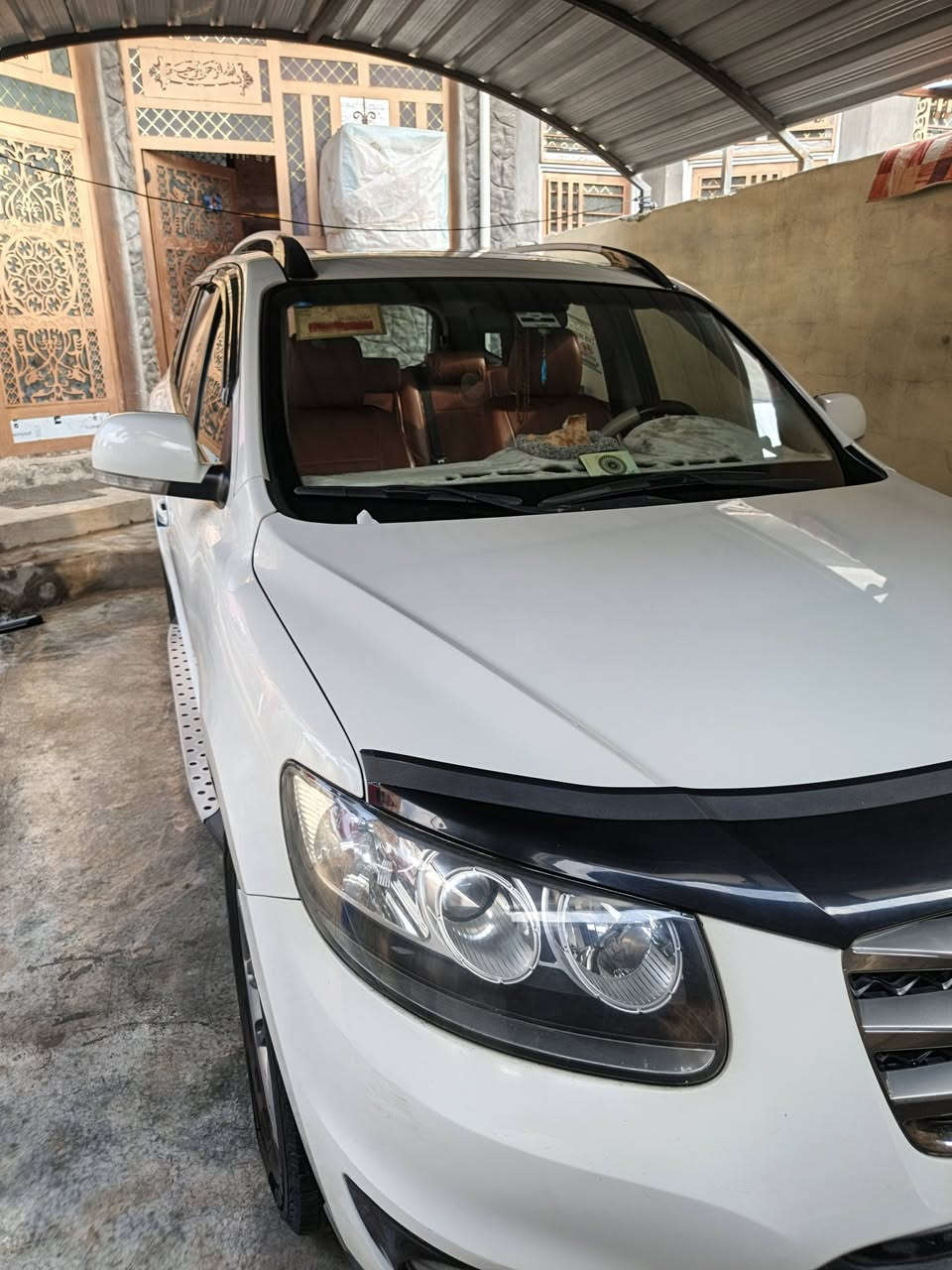 السلام عليكم سنتافي 2012 فول مواصفات ٧راكب بصمه كشنات كهرباءي فتحه سكف خليجي كفاله عامه تخم تاير جديد الرقم اسليمانيه محرك 2400 كير ومحرك خير من الله سنويه قبل شهر سويتها جديده ما ناقصها برقي واحد***********
