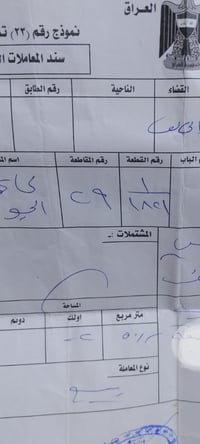 قطعة للبيع • حي الجنود • مقاطعة ٢٩