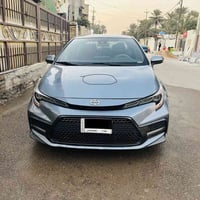 كورولا موديل 2021 ياباني تقرير غرق جايه شغالة من امريكية مواصفات SE  م...