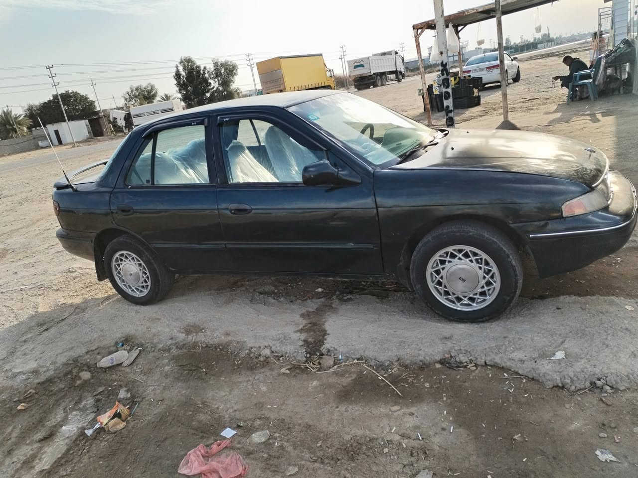 سيفيا موديل 94 رقم بغداد نكليزي سنويه لل30 سياره خير من الله السعر 28وبيها مجال مكان واسط صويره للستفسار ***********
