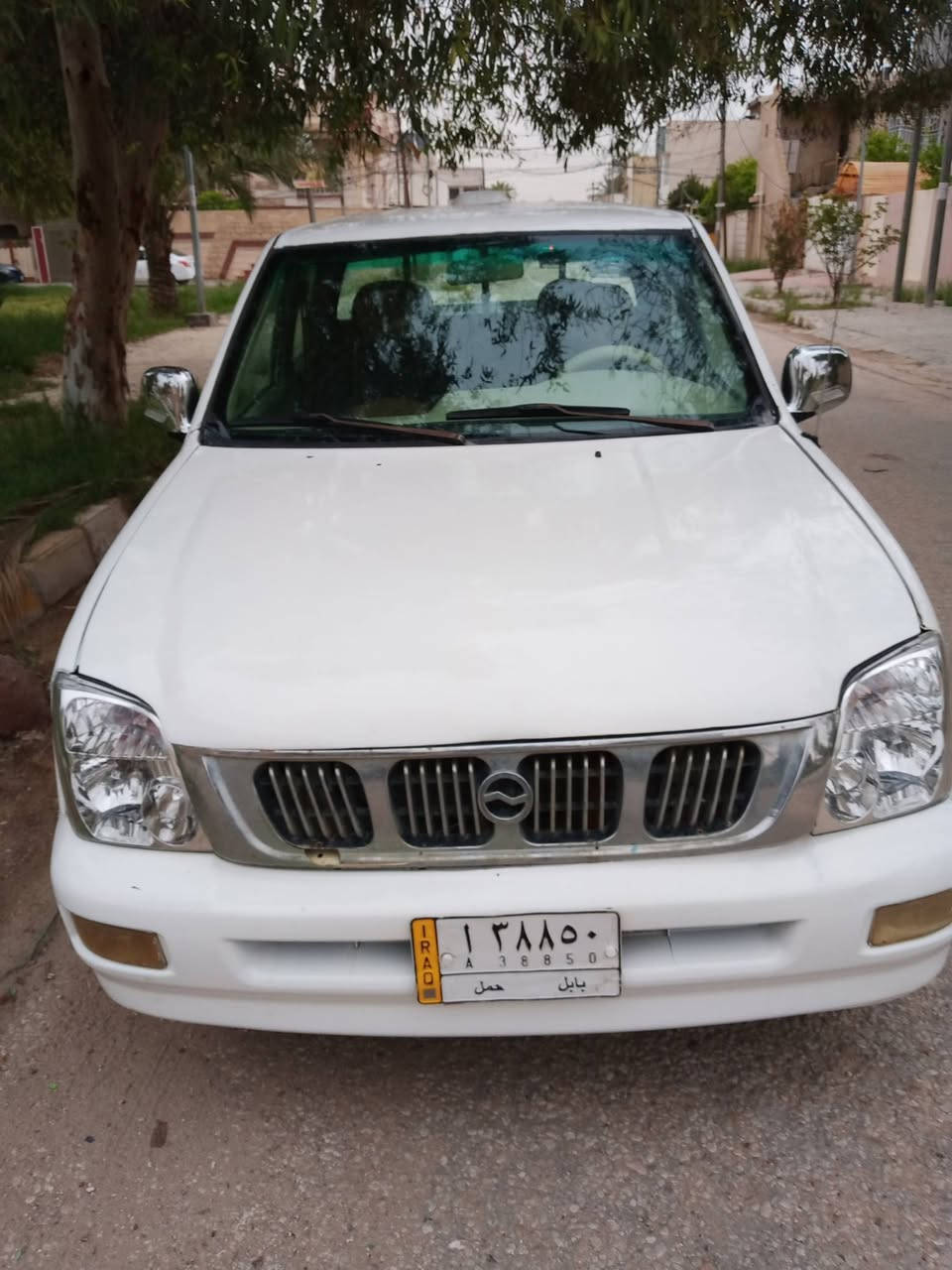 السلام عليكم بيكب صيني تايوها 2005رقم بابل مشروع وطني سنويه 27تحويل مباشر محرك 4واي كير اكسن حداديه تخم تاير باتري جديدجام كهربائي سياره جاهزه السعر 37ورقه بي مجال قليل رقم مبايل ***********في كربلاء
