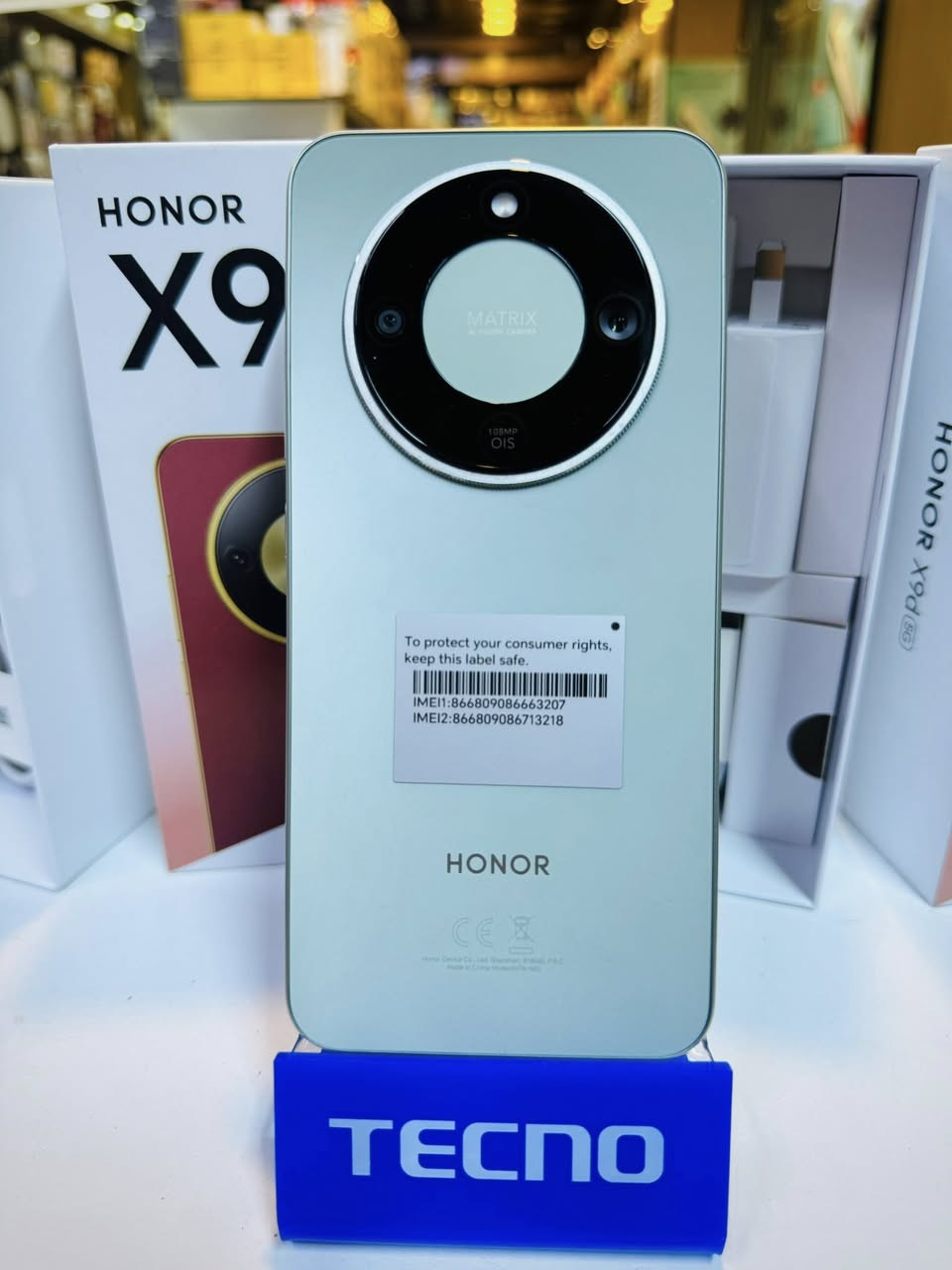 متوفر الان في لارسا للاتصالات هونر X9D مستخدم شي بسيط نضافة 100‎%‎ كامل ملحقات داخل الضمان وبسعر 375 الف يتوفر توصيل


**إذا كنت صاحب هذا الإعلان وتريد حذفه لأي سبب، رجاءا أرسل رسالة إلى الدعم الفني**