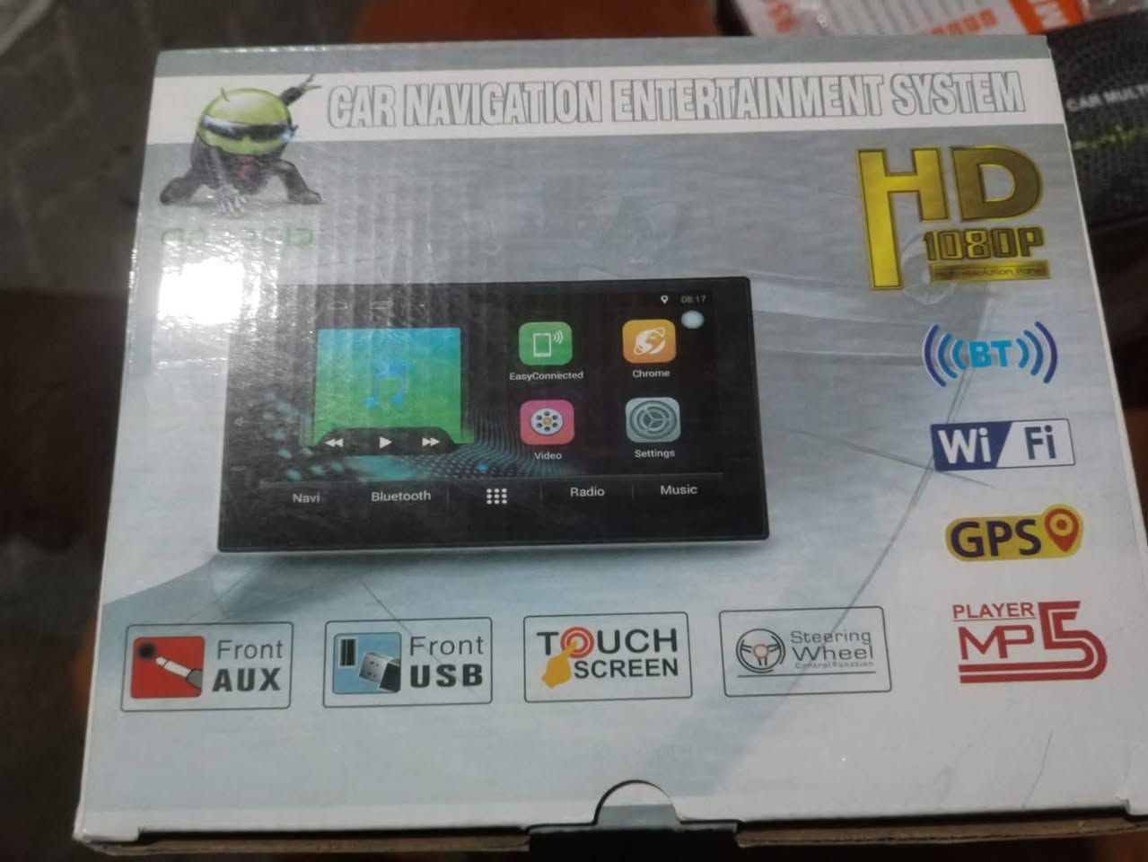 شاشة تعمل باللمس عالية الدقة (HD 1080P)
اتصال بلوتوث وواي فاي ونظام تحديد المواقع (GPS)
دعم لمشغل الوسائط المتعددة MP5
منافذ أمامية AUX و USB
التحكم من عجلة القيادة
تطبيق EasyConnected و Chrome متاحان على النظام
توصيل متوفر🔥🔥
***********
