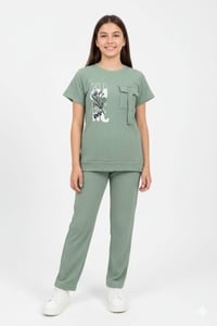 تراك بناتي • فوول ليكرا • مقاس ١٨/١٩/٢٠