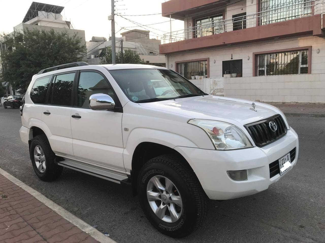 Prado 2009
سەیارەیەکی جوان و پاک و دانسقەیە
سەنەوی تا ٢٠٣١ نوێیەو بەناوی خۆمەوەیە
٤ پستۆن سپێرلەکۆڵ و گێڕ عادی کە لەو مواسفاتە زۆر کەمو دانسقەیە 
سەیارەکە لە مۆدیلەکانی تر بەرزترن وە کێشو قوەتیشی لە ٤ بستۆنی تۆماتیک بەقوەتو بەهێزترە بەحوکمی ئەوەی گێڕعادیە
نرخی ١٥٧ کەمێک معامەلە السليمانية, العراق


**إذا كنت صاحب هذا الإعلان وتريد حذفه لأي سبب، رجاءا أرسل رسالة إلى الدعم الفني**