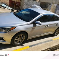 سياره للبيع سوناتا موديل 17  بدون صبغ سياره جاهزه من كل شي  سعر 132 07...