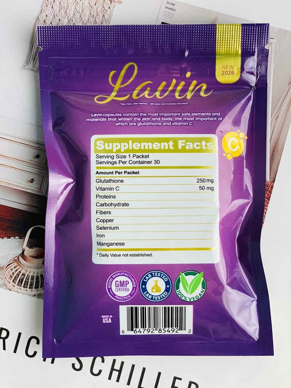 cosm_alkuaty تووووفر اول مره بالعراق المبيض الأمريكي لافين Lavin

الان لافين كبسول مطور الجديد إب اضافة ١٢ عنصر في المكونات لتبييض البشرة لبياض اكثر و توريد اكثر و نعومة و لمعان اكثر
يتكون من كلوتثيون وفيتامين سي مستخلص الفواكه فيتامين C 🍋 جلوتاثيون
🌸 طبعا ضروري كل شخص يستخدم كلوتثيون
لان الجسم يقل افرازه للكلوتثيون ولهذا سبب تبدء مشاكل البشره تظهر
هذا كلوتثيون مركز يحارب مشاكل البشره والشعر
🌸 يعمل على تبييض وتوريد و ترطيب البشره ومحاربة علامات التقدم سن البشره
🌸 يشد البشره ويقضي على التجاعيد
🌸 يزيل الحبوب والنمش ويحافظ ع البشرة من اشعه الشمس
🌸 يحارب علامات التعب والارهاق بالبشره ويمنح البشره اشراقه ونضاره
🌸 يخفف من هالات السوداء لمحيط العين
🌸 يقوي الاظافر
🌸 يملئ الشفاه ويرطبها
🌸 يشد البشره المترهله
🌸 كذلك مفيد جدا للمفاصل
طريقة الاستخدام
كبسولتين باليوم بعد الريوك بنصف ساعه وقبل النوم
يحتوي ع ٦٠ كبسوله الاستخدام مرتين باليوم قبل الاكل بنص ساعه
صنع في امريكا 🇺🇸🇺🇸🇺🇸
المنتج اصلي 💯💯 احذروا التقليد


**إذا كنت صاحب هذا الإعلان وتريد حذفه لأي سبب، رجاءا أرسل رسالة إلى الدعم الفني**