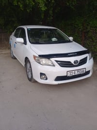 كورلا 2009 رقم بغداد تحويل مباشر السياره جاهزه داخل صاج بيها 4 قطع صبغ...