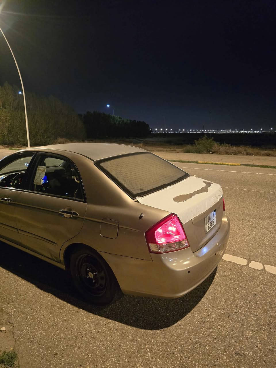 كيا سيراتو ٢٠٠٨ خليجي صبغ حزام وجاملغ خلفي فقط
بصره باسمي رقم جديد وحلو شاشه كامرا حساسات منضومه تبريد جديده مكينه كير كفاله مكاني بصره 
السعر ٧٨ وبيها مجال
*********** البصرة, العراق
