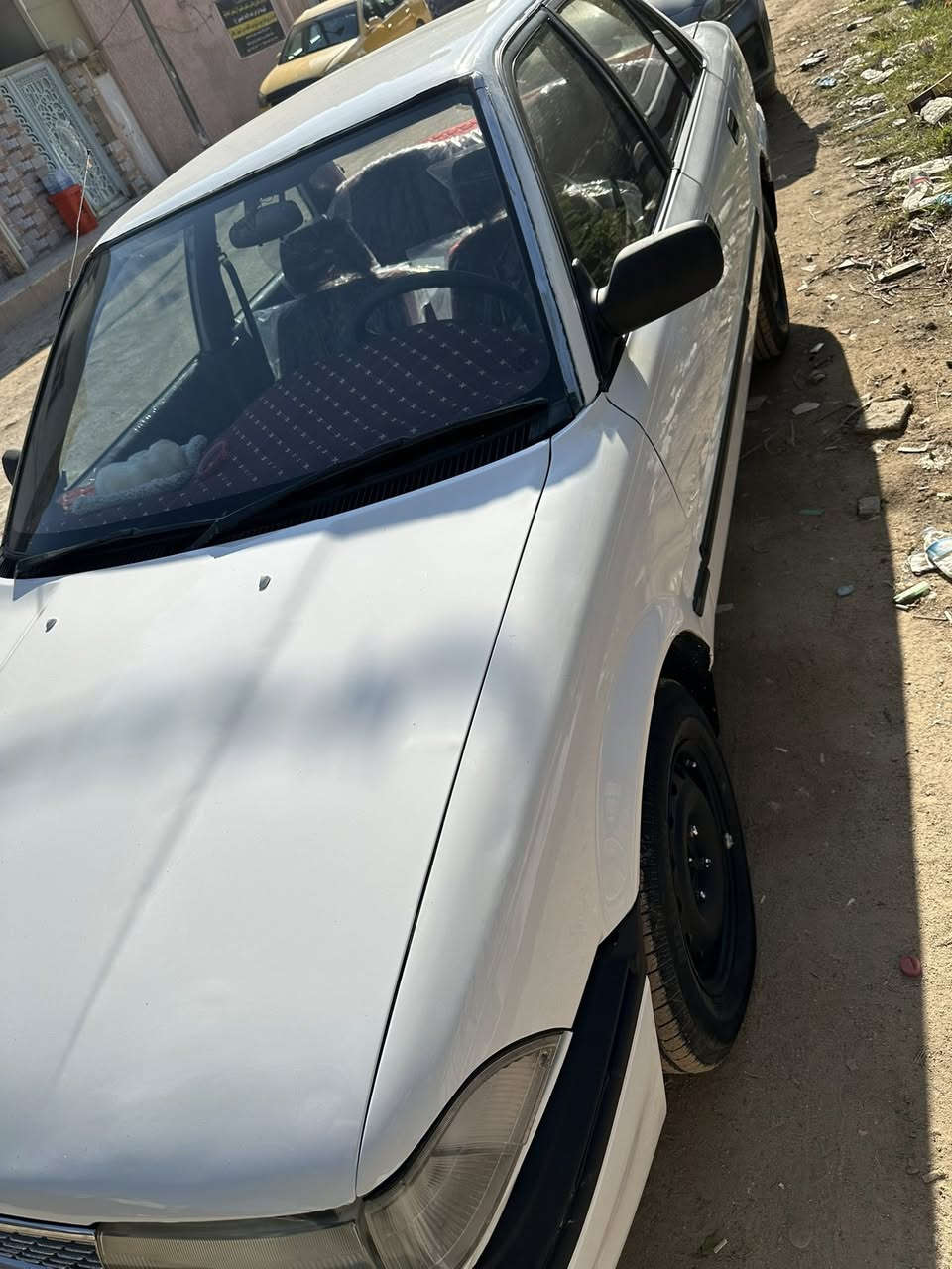 كورلا موديل 89 كير محرك حداديه كله كفاله سيارة مصبوغه عام وجاهزه من كلشي كهربائيات كلها شغاله سنتر لوك السعر 49 وبيها مجال بسيط
للاستفسار *********** واتساب-اتصال 
مكاني نجف
